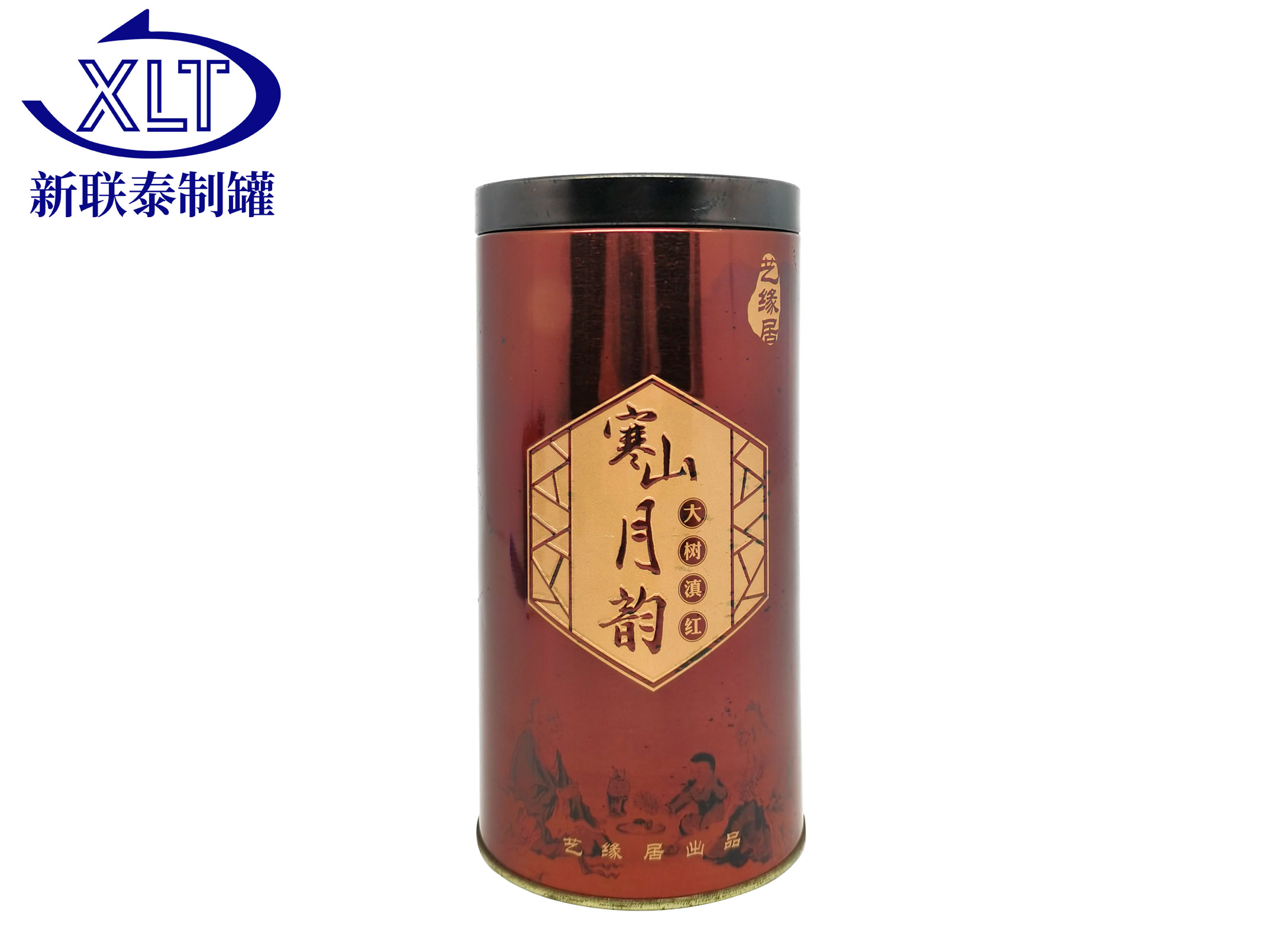 茶叶铁罐定制-红茶茶叶包装